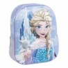 Mochila Escolar 3D Frozen Azul 25,0 x 31,0 x 10,0 cm