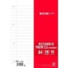 Hojas de repuesto ENRI Blanco A4 100 Hojas (24 Unidades)