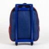 Mochila Escolar con Ruedas Spider-Man Azul 3D