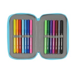 Portatodo BlackFit8 Cool Multicolor 12,5 x 19,5 x 5,5 cm 37 Piezas