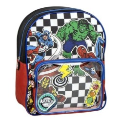 Mochila Escolar The Avengers Negro 25 x 31 x 12 cm