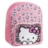 Mochila Escolar Hello Kitty Rosa 25 x 31 x 14 cm