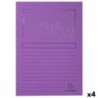 Set de Subcarpetas Exacompta A4 100 Piezas (4 Unidades)