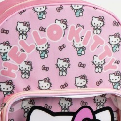 Mochila Escolar Hello Kitty Rosa 25 x 31 x 14 cm