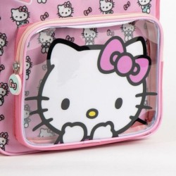 Mochila Escolar Hello Kitty Rosa 25 x 31 x 14 cm