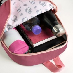 Mochila Escolar Hello Kitty Rosa 25 x 31 x 14 cm