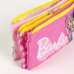 Portatodo Triple Barbie Fucsia 2,2 x 1,1 x 22,5 cm