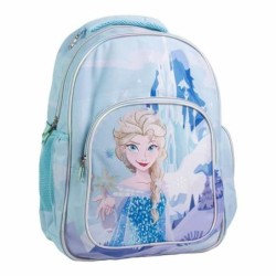 Mochila Escolar Frozen Azul