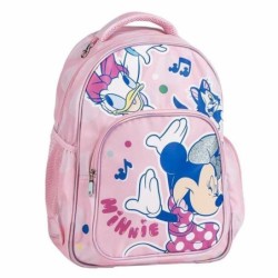 Mochila Escolar Minnie Mouse Rosa
