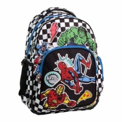 Mochila Escolar The Avengers Negro