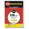 Hojas de cuadrícula Pacsa A4 120 Hojas