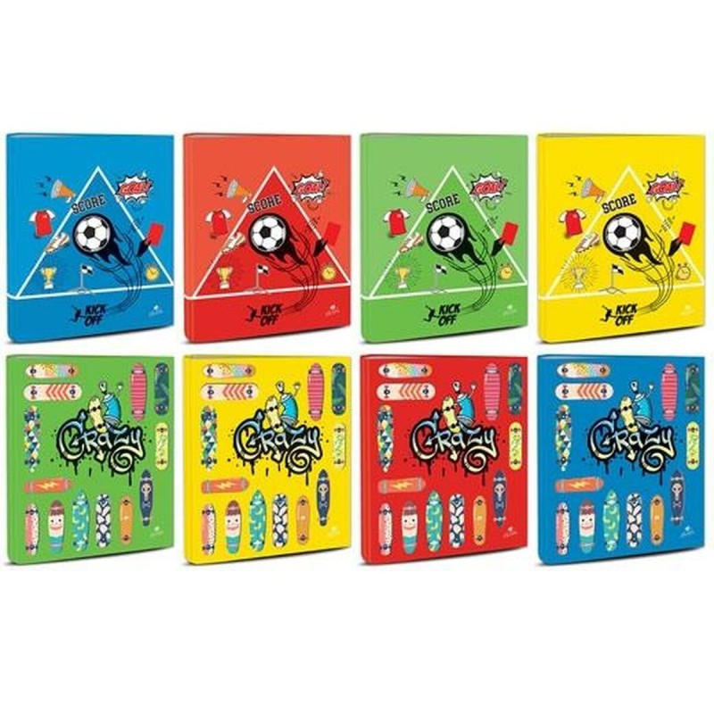 Carpeta de anillas Mariola Multicolor Din A4 32 x 26 x 5 cm