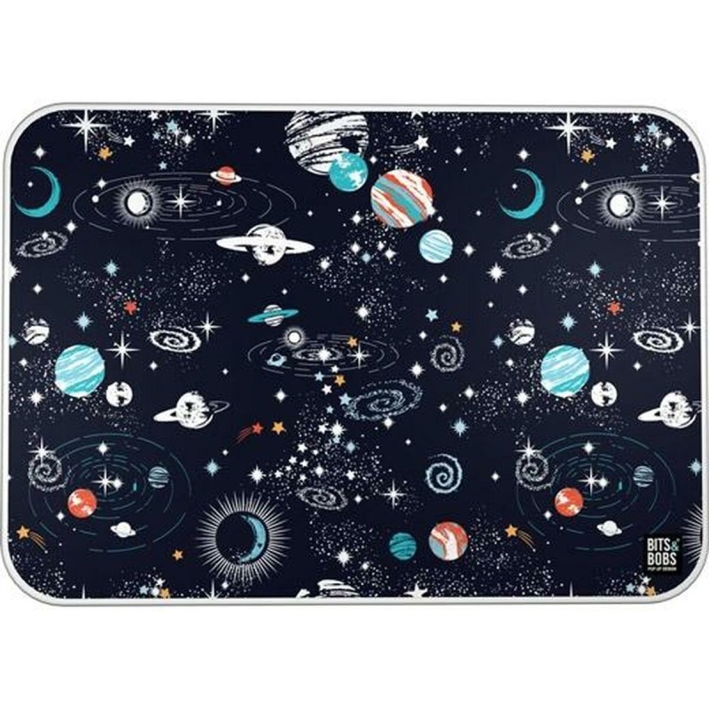Alfombrilla Bits&Bobs Cosmos Multicolor PVC 47 x 33 cm
