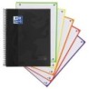Libreta de Anillas Oxford CLASSIC EUROPEANBOOK Negro A4 120 Hojas (5 Unidades)