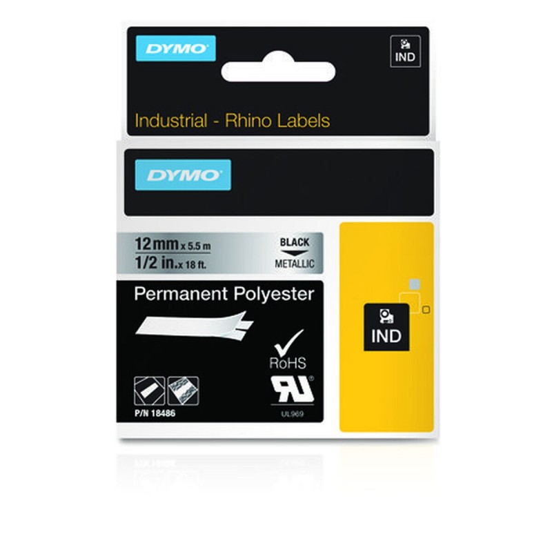 Cinta Laminada Dymo 18486 Multicolor