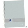 Set de Cuadernos Oxford &YOU EUROPEANBOOK Gris A4+ 80 Hojas 5 Piezas (25 Unidades)