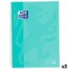 Libreta de Anillas Oxford TOUCH EUROPEANBOOK Menta A4 80 Hojas (5 Unidades)