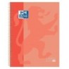 Libreta de Anillas Oxford CLASSIC EUROPEANBOOK Melocotón A4 80 Hojas (5 Unidades)