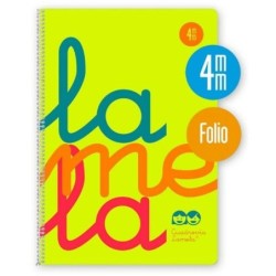Libreta de Anillas Lamela Amarillo Din A4 80 Hojas (5 Unidades)