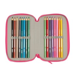 Portatodo Safta Feeling Multicolor 12,5 x 19,5 x 5,5 cm 37 Piezas