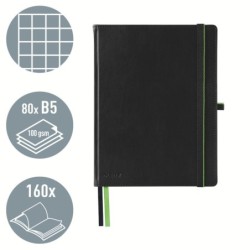 Bloc de Notas Leitz Complete Negro 80 Hojas