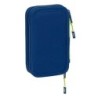 Estuche Escolar con Accesorios Munich North Azul marino 12.5 x 19.5 x 4 cm 29 Piezas