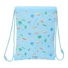 Bolsa Mochila con Cuerdas Safta Coches Azul 26 x 34 x 1 cm