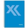 Cuaderno Imprex Azul A5 80 Hojas (4 Unidades)