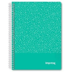 Cuaderno Imprex Verde A5 80 Hojas (4 Unidades)