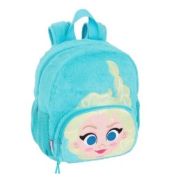 Mochila Infantil Frozen Turquesa 22 x 27 x 10 cm