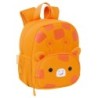 Mochila Infantil Safta Jirafa Marrón Naranja 20 x 25 x 9 cm