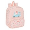 Mochila Infantil Safta Jirafa Coral 22 x 27 x 10 cm