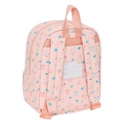 Mochila Infantil Safta Jirafa Coral 22 x 27 x 10 cm