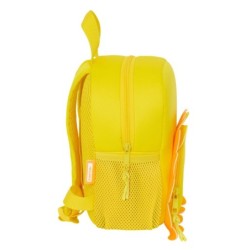 Mochila Infantil Safta Leon Amarillo 20 x 25 x 9 cm