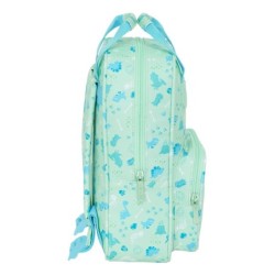 Mochila Infantil Safta Dino Verde 20 x 28 x 8 cm