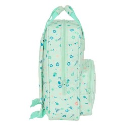Mochila Infantil Safta Fiesta Verde 20 x 28 x 8 cm