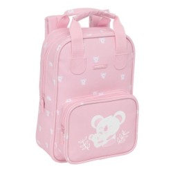 Mochila Infantil Safta Koala Rosa 20 x 28 x 8 cm