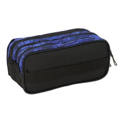 Portatodo Triple El Niño Roller Azul Negro 21,5 x 10 x 8 cm
