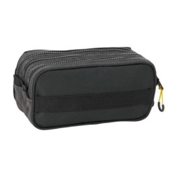 Portatodo Triple Munich Topo Negro 21,5 x 10 x 8 cm