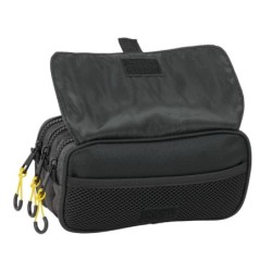 Portatodo Triple Munich Topo Negro 21,5 x 10 x 8 cm