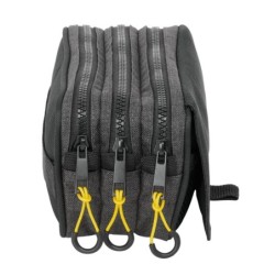 Portatodo Triple Munich Topo Negro 21,5 x 10 x 8 cm