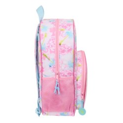 Mochila Escolar Barbie Painterly Rosa Azul cielo 33 x 42 x 14 cm