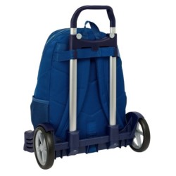 Mochila Escolar con Ruedas Munich North Azul marino 32 x 44 x 16 cm