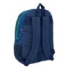 Mochila Escolar Benetton Damero Azul marino 30 x 46 x 14 cm