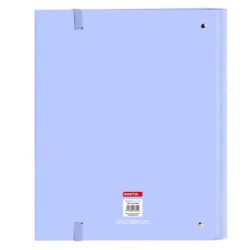 Carpeta de anillas Benetton Lila Lila 27 x 32 x 3.5 cm