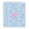 Carpeta de anillas Vicky Martín Berrocal Paraíso Azul Rosa A4 27 x 33 x 6 cm