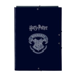 Carpeta de anillas Harry Potter Captain Azul marino A4 26 x 33.5 x 2.5 cm