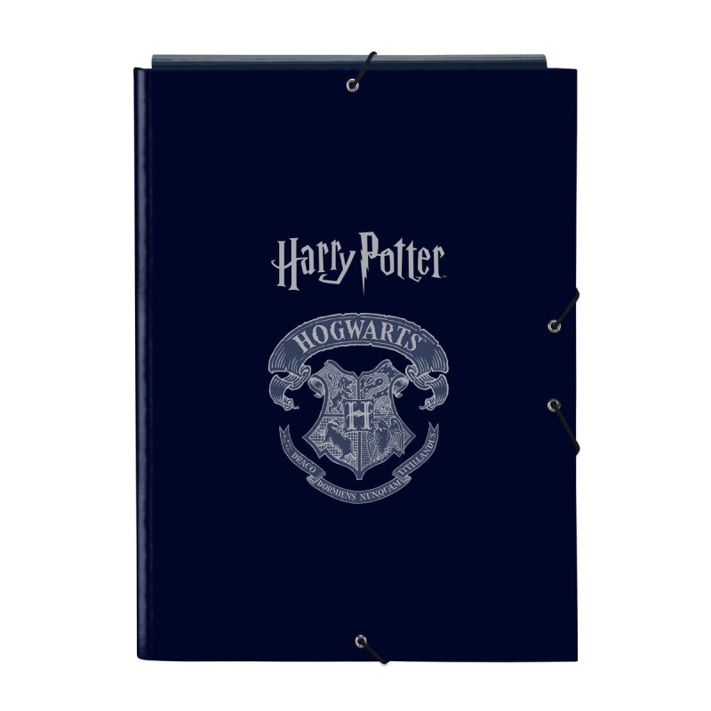 Carpeta de anillas Harry Potter Captain Azul marino A4 26 x 33.5 x 2.5 cm
