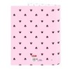 Carpeta de anillas Minnie Mouse Naive Rosa A4 26.5 x 33 x 4 cm