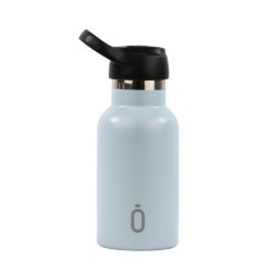 Botella Térmica Safta Cielo empolvado Azul claro Silicona Acero Inoxidable